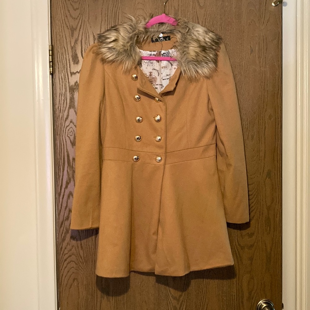 Khaki Fall Coat